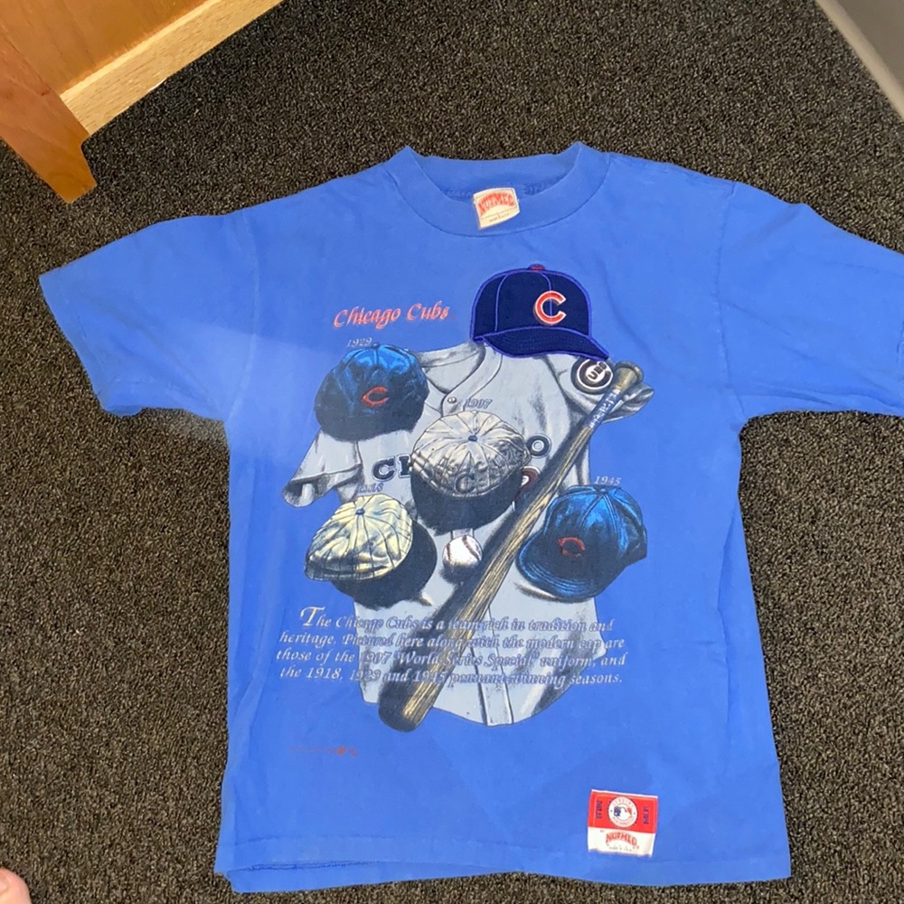 VINTAGE CHICAGO CUBS NUTMEG TEE